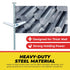 QUALIHOME Spring Toggle Bolt Anchors, Heavy Duty Wall Anchors for Hanging Items, 10 Pack (1/4" x 6")