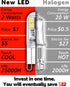 G9 T4 Bulbs 20W 4000K, G9 Bulbs 2W 200LM, Non-Dimmable Bulb 10 Pack LED Replacement, Natural White Bi-Pin Base LED