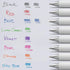Pentel Gel Ink Pen, Pearl Retractable Gel Pen, 0.7mm Medium Point, Violet Ink, 12 Pack (BLN77PW-V)