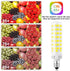 E11 Bulb Dimmable, JDE11 120V 100W T3 T4 6000K 10W 1000lm E11 Bulb Pack 4 Led Halogen Equivalent, Mini Candelabra Base