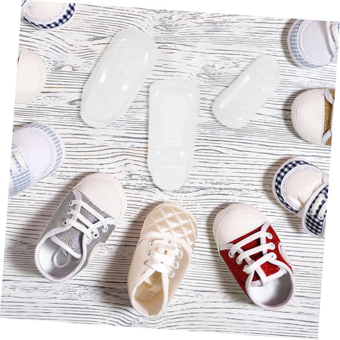 Sturdy Plastic Baby Booties Display Rack for Retail & Home