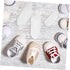 Sturdy Plastic Baby Booties Display Rack for Retail & Home