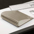 JAM PAPER Plastic 2 inch Binder, Smoke Grey, 3 Ring Binder