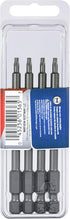 Mayhew Tools 19333-4 USA Torx Power Bit T9 x 3.5", 4-Pack for Power Tools