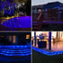 Solar Rope Lights Outdoor String Lights, 16.5 Ft, 50 LED Tube Light, Waterproof Copper Wire