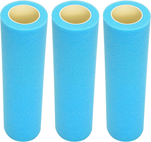 9 Inch Foam Paint Roller, High Density Foam Rollers for Painting Walls, 3 Pack for Houses or Furniture