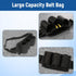 Tool Pouch Waist Belt Bag, Multipurpose Tool Belt for Housekeeping and Gardening, Black