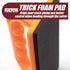 Fulton Safety Push Block, 2 Pack, Orange Color for High Visibility, Ideal for Router Tables