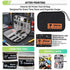 3D 34pcs 3D Nozzle 5 Printer Tools Kit, Printer Accessories for All FDM/SLA Printers Includes Cleaning, Removal