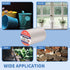 6" W x 16.4'L Waterproof Aluminum Butyl Tape for RV Repair, Glass Repairs, Window Caulking, Boat Sealing
