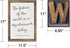 Schoolgirl Style Rustic Welcome Bulletin Board Set—Farmhouse Welcome Sign Letters, 11 pc Industrial Chic Decor