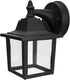 E26 60W Bulbs 1-Pack LIT-PaTH Outdoor Wall Lantern, Wall Sconce as Porch Lighting Fixture, Medium Base Max., Aluminum