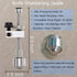 SG01 0 30 (2, Knife Sharpening Angle Guide Adjustable to for Sharpening Knives on Whetstone/Daimond Stone, Scrolling