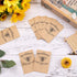 Whaline 200 Pack Bee Friendly Self-Adhesive Coin Envelopes | Small Kraft Envelope for Baby Shower Favors