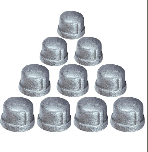 Everflow GMCP0014-10 Galvanized Malleable Cap