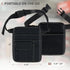 MELINON Restaurant Waiter Waist Money Pouch Bag, Serving Apron, Check Holder with Multiple Pockets, Adjustable Belt