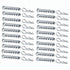4-20 Pack Adjustable Clevis Pins Kit, Multi-Hole Porous Eye Pins Fastener for Farming Machine Diesel Engine (M6, 20)