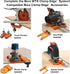 BORA Track Clamps, Securely Cut Any Angle with WTX and NGX Clamp Edge Systems, Two-Pack
