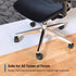 MaxGear 2" Office Chair Wheels Heavy Duty Replacement - Mute Rubber Rotating Desk Chair Caster Wheels, Safe for All