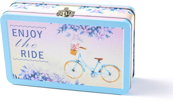 Enjoy The Ride Metal Pencil Box