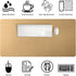 Protector(31.5 15.7 Inches) Bloss Gold Desk Mat, PU Large Mouse Pad for Desk, Desk Matt for Desktop, Desk Pad Mat