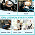 BANKQF Tailbone Seat Cushion for Office Chair and Car, Lumbar Support Pillow for Office Chair, Memory Foam Ergonomic