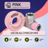 Gasoila Pink PTFE Thread Seal Tape, 1/2 Inch x 260 Inch Roll, Professional-Grade for Water Lines
