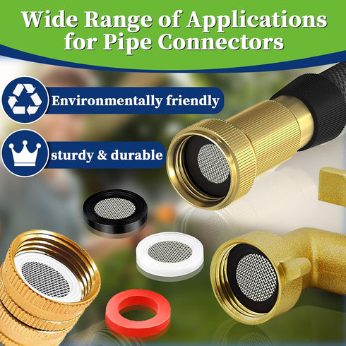 258 2-in-1 Set ZDBB Pcs Spigot Washer & Hose Gasket Kit for Assorted Outdoor Faucet Garden Hose Valve Stem Worn Out