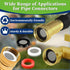 258 2-in-1 Set ZDBB Pcs Spigot Washer & Hose Gasket Kit for Assorted Outdoor Faucet Garden Hose Valve Stem Worn Out