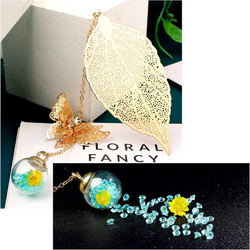 Toirxarn Metal Leaf Bookmark - Unique Gift for Women, Ideal for Birthday, Teacher Appreciation, Mother's Day