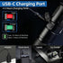 2-Pack 1000 4 SuperFire Lumens Rechargeable Flashlights, USB-C Tactical LED Flashlight with Zoom, Modes, Small Bright