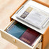 Clear A4 Paper Storage Box with Lids - Stackable Plastic File Storage Bins for Invoice Document Stationery, Desk