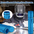 Zonon 2 Pcs 14 Inch Welding Rod Storage Tube, Waterproof Airproof Holder for Welding Rod Canister (Blue)