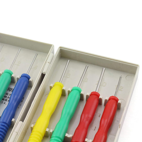 Tegg 8PCS/Set Hollow Needles Stainless Steel Non-Wetting Desoldering Hand Tool for DIP Components