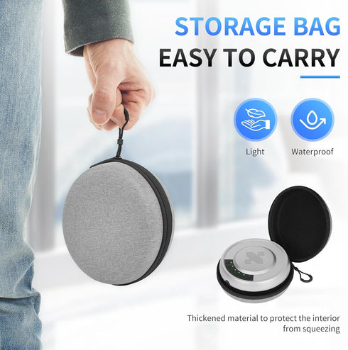 XTUGA Q3 360Voice Conference Speaker Bluetooth Microphone, Pickup Noise Reduction Gain Control for Meetings,Zoom,Home