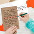 Londue Sweet Fathers Day Cards for Husband Boyfriend, Happy Father's Day Gifts from Wife Girlfriend, Gifts for Men