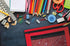 Better Office Products 3 Ring Pencil Pouch, 12 Pack with Mesh Window, 2 Compartments, Assorted Colors
