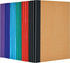 Better Office Products 24 Pack Small Kraft Notebooks, 4.1 in x 5.5 in, 120gsm, 48 Heavyweight Unlined Pages