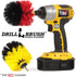 Spin Brush Cleaning Kit, Drill Brush for Concrete, Brick, Fireplace, Stone, Bird Bath, Bathroom Accessories, Soap Scum,