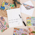 JOELELI 24 Pack Pack Video Game Kids Thank You Cards with Envelope, Funky Gaming Bulk Thank You Notes Small Cute Blank