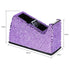 Bling Crystal Luxury Handmade Diamond Desktop Tape Dispenser - Fashion Girls Women Office (Purple)