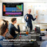 Bigtime Signs Periodic Table with Real Elements - 24x16-Inch Chemistry Chart for Classroom and Study Spaces