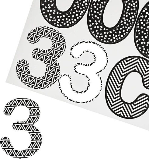 Juvale 144 Count Bulletin Board Alphabet Letters and Numbers