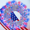 YAOZHOU 200LED 4th of July Decorations, Red White and Blue String Lights for Christmas, Independence Day, Bedroom,