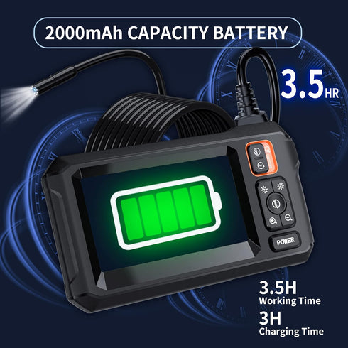 Daxiongmao Borescope, Endoscope Camera with Light, IP67 Waterproof, 1080P HD Inspection Camera, 16.5ft
