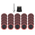 HARFINGTON 26pcs Quick Change Discs Set 1" Roll Lock Sanding Discs with