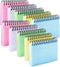 MotBach Colorful 500 Pcs Spiral Index Cards 3x5 Inch Flash Cards with