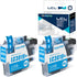 LCL Compatible Ink Cartridge Replacement for Brother LC3019 LC3017 XXL High Yield (2-Pack Cyan)