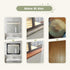 Wood Grain Tape, 2.4" X15', Self Adhesive Repair Patch for Furniture Renovation, Tables, Chairs, and Doors