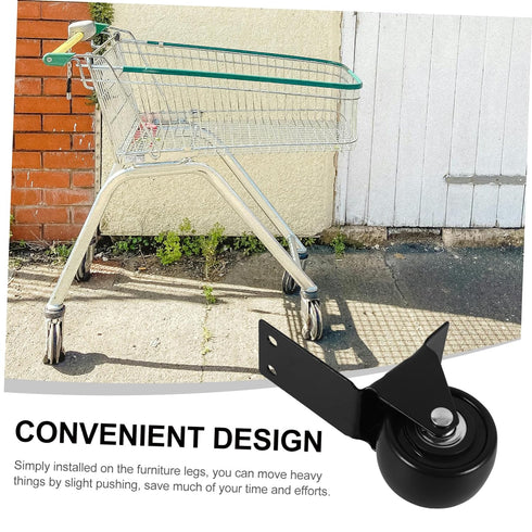 DECHOUS Suitcase Replacement Caster Wheels Swivel Design for Easy Installation and Smooth Rolling for Luggage Furniture
